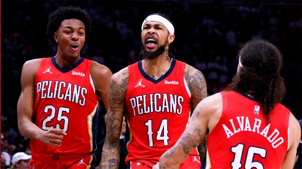 Euforia entre los Pelicans que vuelven a los Playoff. (Foto: @PelicansNBA)