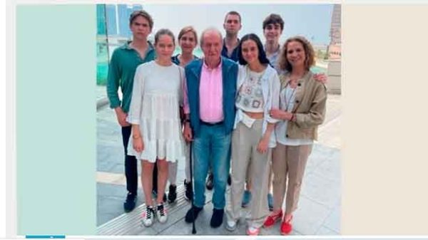 La agencia Europa Press distribuyó las imágenes de la reunión en Abu Dhabi. (Captura: UN/okiario)