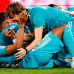 Una gran euforia en el Sánchez-Pizjuán. (Foto: @RealMadrid)