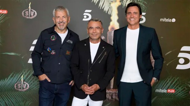Los tres presentadores de la nueva edición. (Foto: Telecinco)
