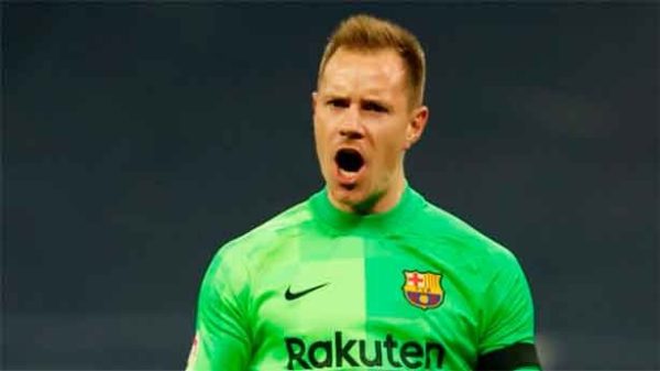 Ter Stegen salvó al FC Barcelona en momento crítico. (Foto: @LaLiga)