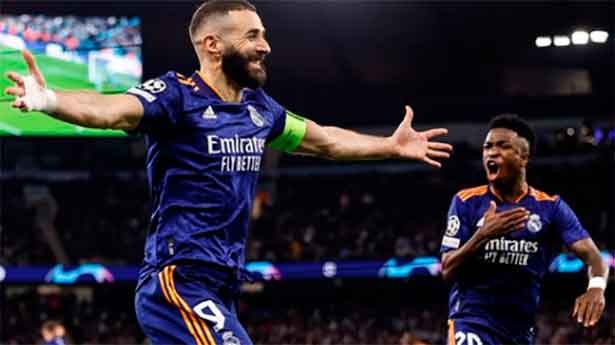 El gol más bello de la carrera de Benzema. (Foto: @RealMadrid)