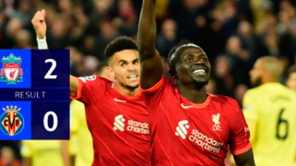 El Liverpool vapuleó al Villarreal que sin embargo confía en darle la vuelta a la tortilla. (Foto: @ChampionsLeague)
