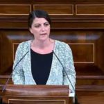 Macarena olona en su dura intervención contra la presidenta. (Foto: @Congreso)