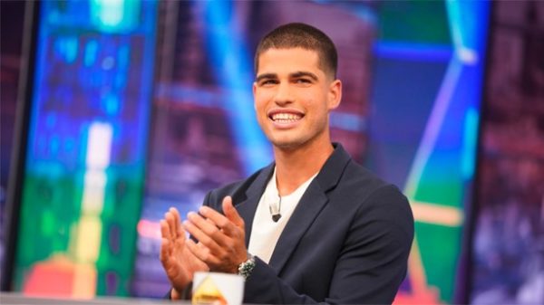 Carlos Alcaraz visitó El Hormiguero y arrasó. (Foto: Antena 3)