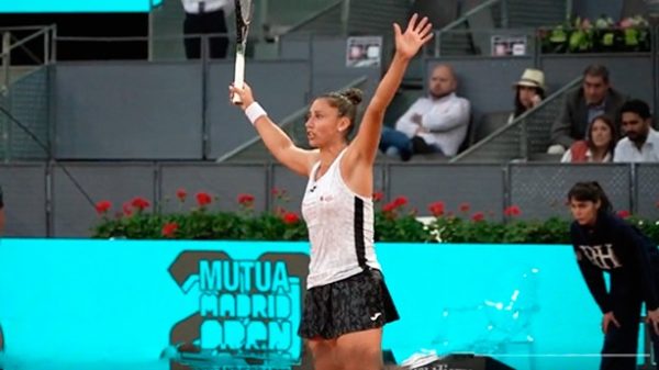Sorribes se impuso con facilidad a Osaka. (Foto: @MutuaMadridOpen)