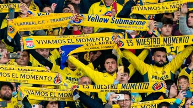 El momento clave del gran sueño amarillo. (Foto: @VillarrealCF)