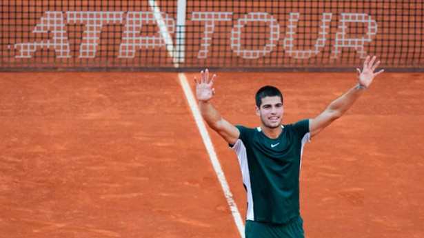 Alcaraz ya es sexto del mundo. Una carrera fulgurante. (Foto: @MutuaMadridOPEN)