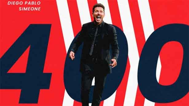 El partido 400 de Cholo