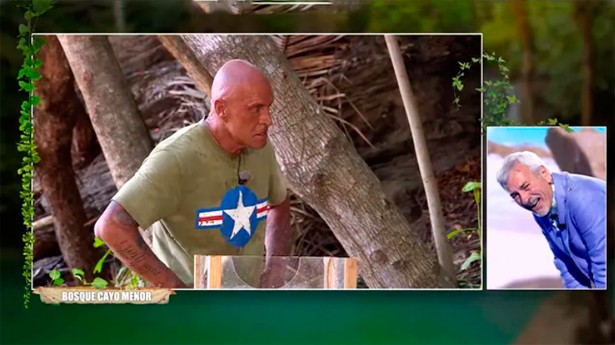 Kiko se desesperó con Ana Luque por no reconocer La bamba. (Foto: Telecinco)