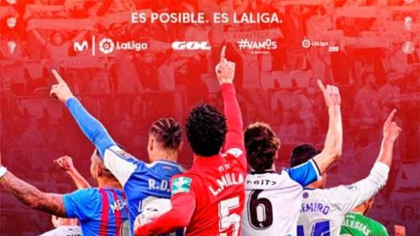 Puntos vitales en juego. (Foto: @LaLiga)