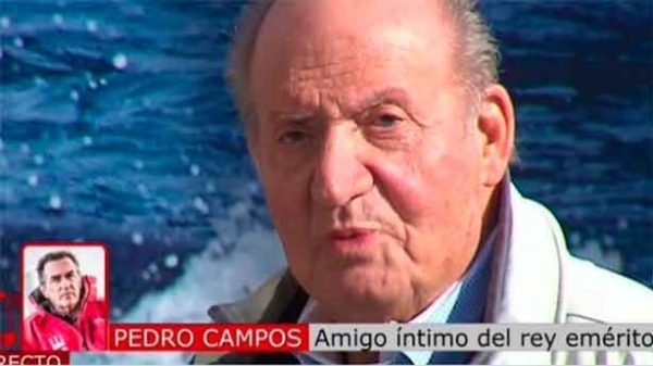 Histórico regreso a España de Juan Carlos I. (Foto: Cuatro)