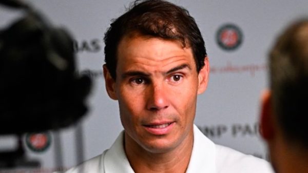 Rafa Nadal durante su comparecencia ante la prensa. (Foto: @rolandgarros)