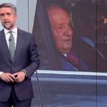 Juan Carlos I en su visita a La Zarzuela. (Foto: RTVE)