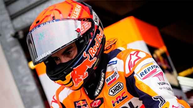 Marc Márquez (Repsol Honda). con cautela y a la vez una gran ilusión. (Foto: