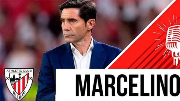Tristeza de Marcelino al constatar que nadie contaba con él. (Foto: @AthleticClub)