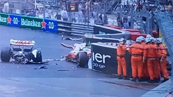 Un gran susto en el Gran Premio de Mónaco. (Foto: Canal )