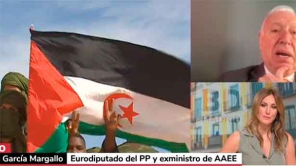 El análisis de Margallo del momento exterior. (Foto: Telemadrid)