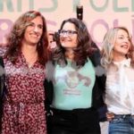 Yolanda Díaz junto a Mónica Oltra
