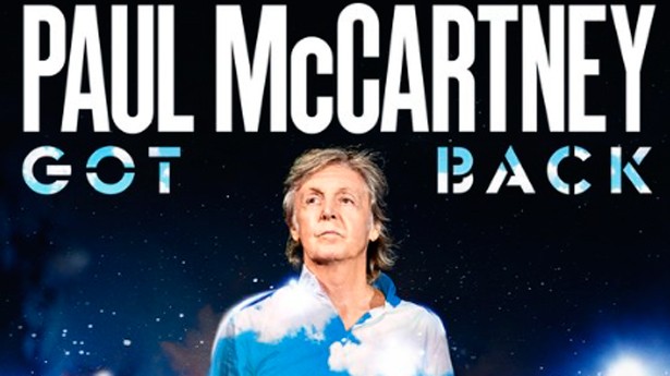 Cartel del Got Back Tour de Paul McCartney. (Foto: Twitter)