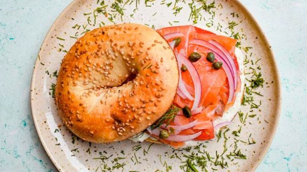 Este bagel está de ¡cómeme