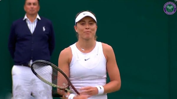 Partidazo de Paula Badosa ante Irina Bara. (Foto: @Wimbledon)