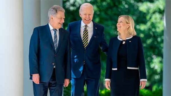 El ingreso de Finlandia y Suecia en la OTAN
