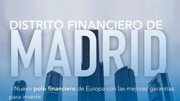 Almeida anunció el Distrito Financiero 22 en Madrid Nuevo Norte. (Imagen: @Almeida/PP)