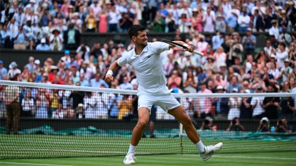 Undécima semifinal de Djokovic en el All England Tennis Club. (Foto: @Wimbledon)