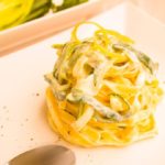 Pasta verde y pasta blanca