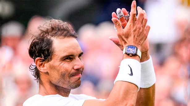 Wimbledon le desea a Rafa una pronta recuperación. (Foto: @Wimbledon)