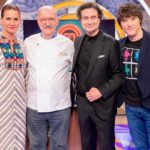 El jurado con el chef y amigo del programa