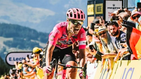 Primera victoria de etapa del danés en este Tour