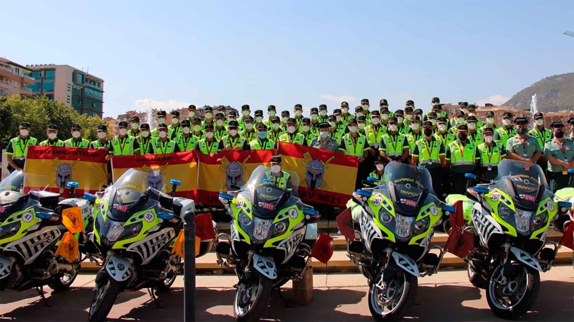 Plan especial de la Guardia Civil en el apoyo total a la Vuelta a España Plan especial de la Guardia Civil en el apoyo total a la Vuelta a España
