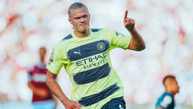 Haaland, un desembarco espectacular con sus goles al frente del Manchester City Haaland, un desembarco espectacular con sus goles al frente del Manchester City