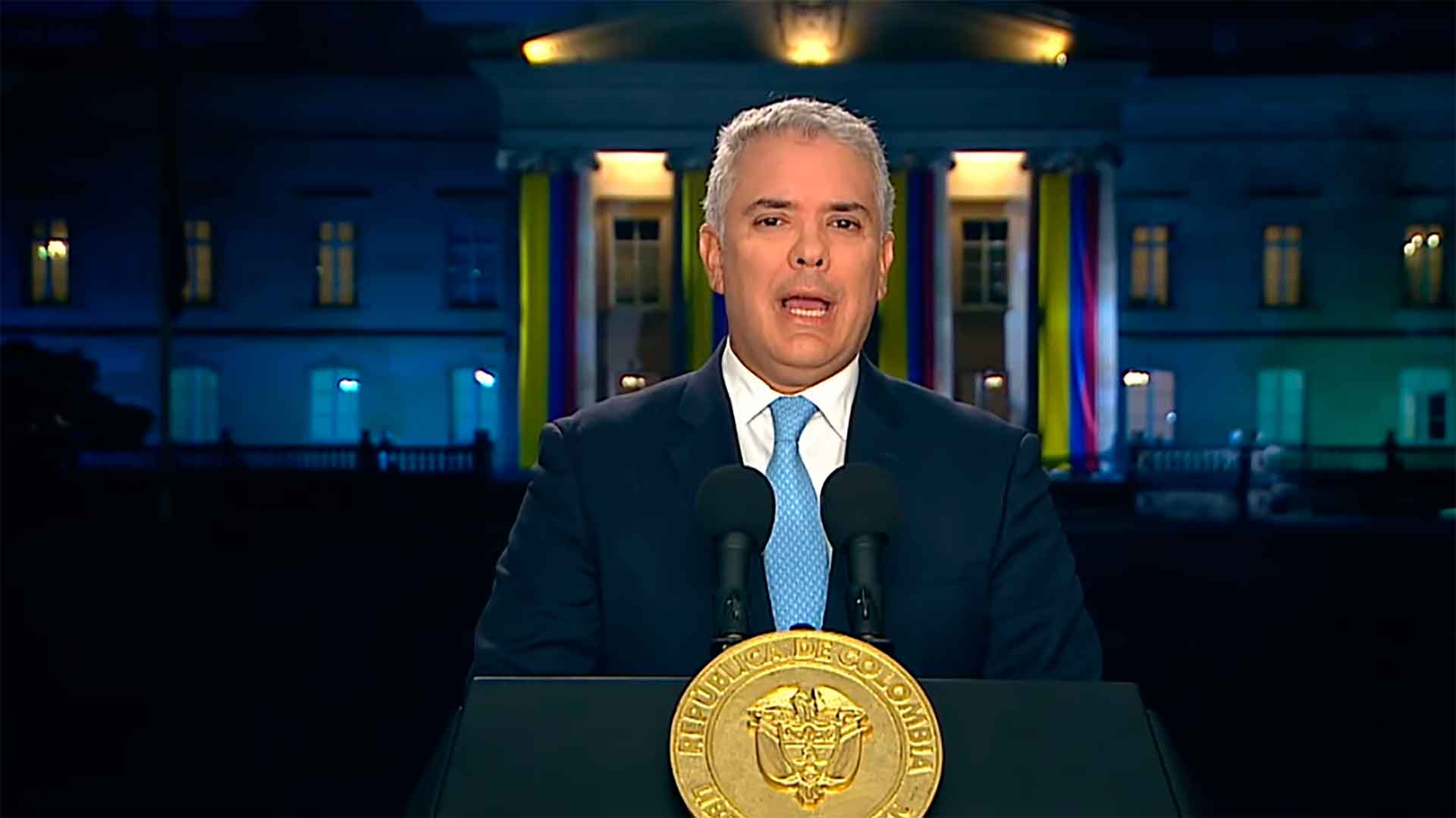 Última rendición de cuentas en su mensaje final al país desde Casa de Nariño