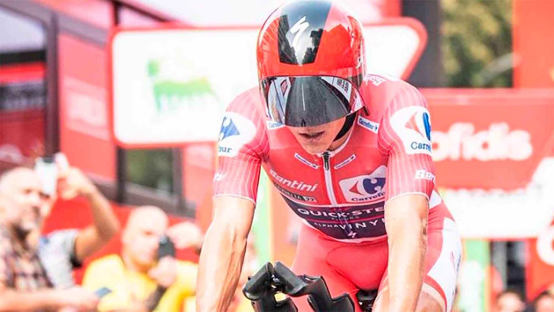 Evenepoel, un golpe clave en la contrarreloj entre Elche y Alicante Evenepoel, un golpe clave en la contrarreloj entre Elche y Alicante