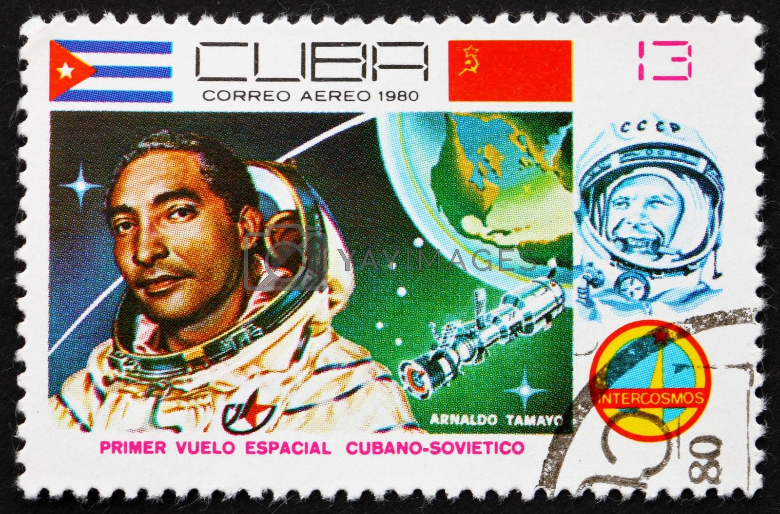 Nuestro primer cosmonauta cubano a finales de los setenta
