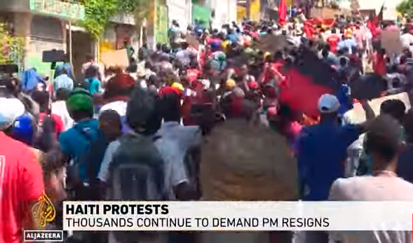 Violentas protestas en Haití por la delincuencia descontrolada y los precios
