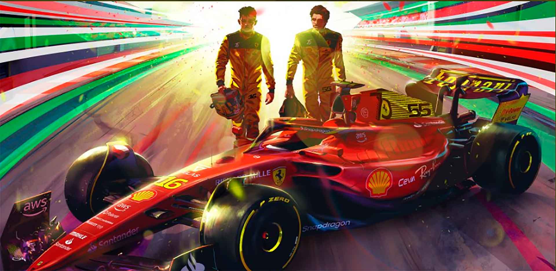 Leclerc, Max, Sainz y Checo con Alonso al acecho en un Monza sin tregua