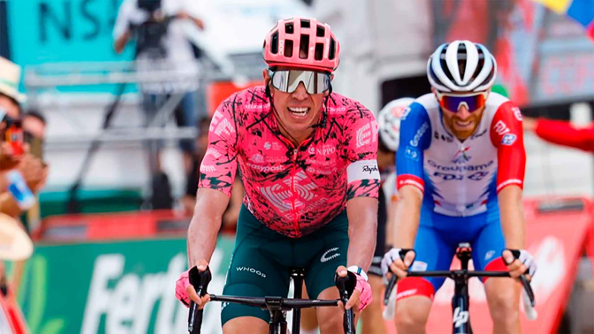 Rigoberto Urán ganó en Tentudía, Enric Mas atacó y Evenepoel respondió con solvencia