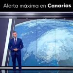 Hasta 165 litros/m2 de lluvia en San Andrés y Sauces, en  La Palma, bajo el ciclón Hermine
