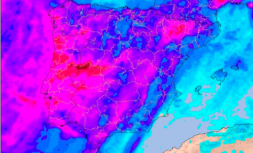 Un río de humedad trae intensas tormentas y lluvias