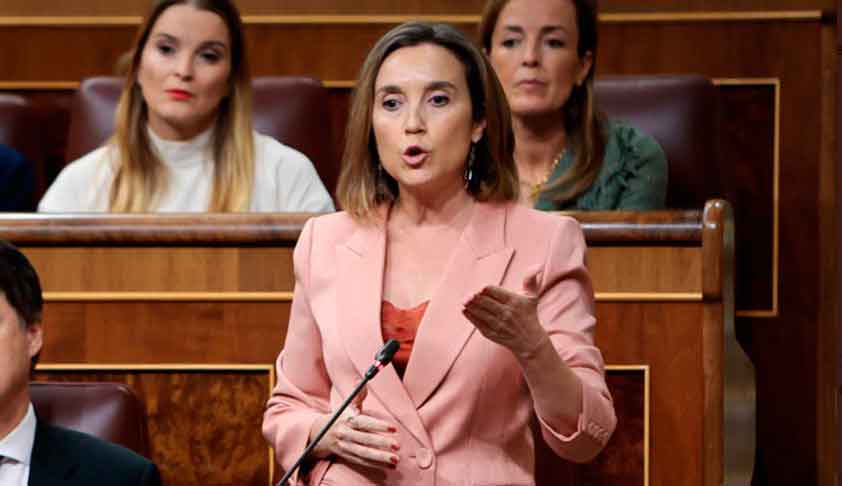 Cuca Gamarra urge a Sánchez la verdad sobre el señor X y lo que prometió a Puigdemont