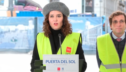 Ayuso pide a Amyts negociar pero interrumpir por el frío la huelga en Atención Primaria