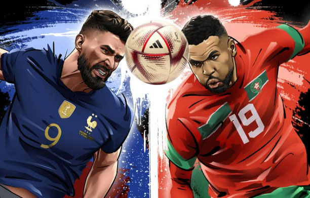 Didier Deschamps y Walid Regragui, un duelo histórico con Marruecos en vilo