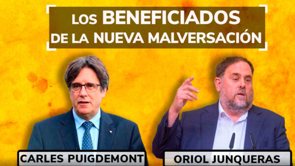 Puigdemont y Junqueras, los beneficiados del pacto de Sánchez con Esquerra Republicana