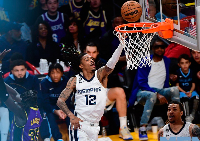 Los Angeles Lakers cortan la racha de los Grizzlies de Santi Aldama
