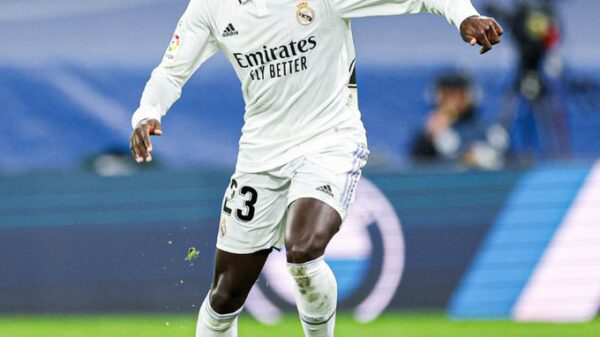 Las lágrimas de Ferland Mendy ante el calendario crítico del Real Madrid Las lágrimas de Ferland Mendy ante el calendario crítico del Real Madrid