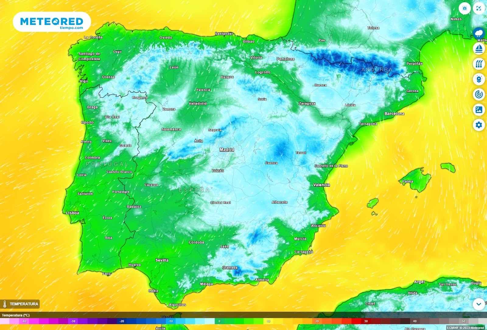 España se enfrentará a los días más gélidos del invierno